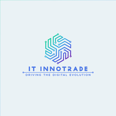 IT Innotrade 3d animation branding design graphic design illustration logo logo design marketing minimal modern typography ui vector