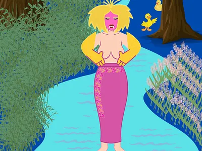 Holy Culture in God Island animation branding graphic design