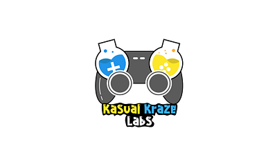 Kasual Kraze Labs Logo branding design graphic design illustrator logo