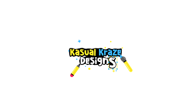 Kasual Kraze Designs Branding branding design graphic design illustrator logo