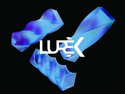 LureX - Logo Design 3d adobe animation branding creative crystal dark design graphic design illustration logo luxury motion graphics symbal typography vector wallpaper