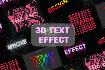 3d style editable psd text effect 3d text editable effect