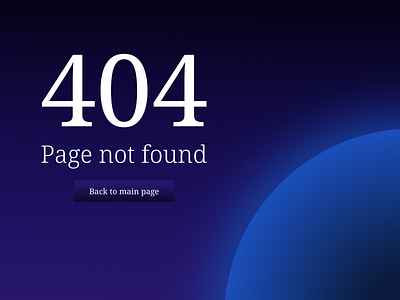 Page not found (404) 404 banner design ui ux