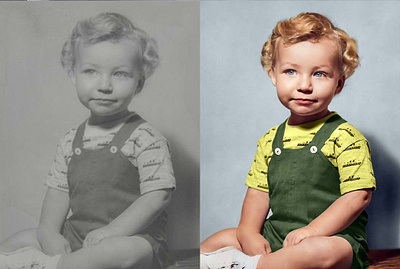 Photo Restoration photo colorization photo editing photo restoration repair photo damage