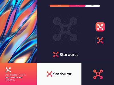 starburst logo design agency best logos business colorful company creative digital flat gradient lettering logo logocreation logodesigner logoideas logos marketing modern rounding logo software star logo