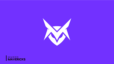 Mavericks Esports Logo branding design esports gaming logo illustration logo minimalist modern