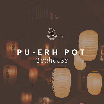 Teahouse Branding brand guidelines branding designer graphic design logo logomark logotype teahouse teashop