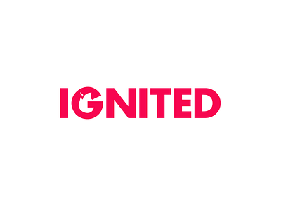 Ignited Logo Design branding design illustration logo vector