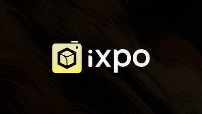 ixpo app branding design graphic design icon illustrator logo ui ux web website