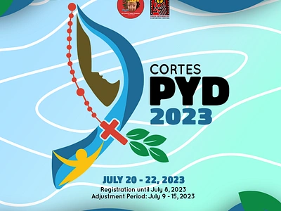 Cortes PYD 2023 Official Poster design graphic design layout poster