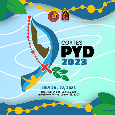 Cortes PYD 2023 Official Poster design graphic design layout poster