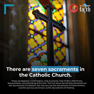 Catholic Trivia Poster design graphic design layout poster