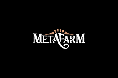 MetaFarm Logo branding design illustration logo vector