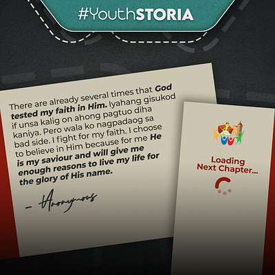 #YouthStoria (Youth Confession) Poster design graphic design layout poster