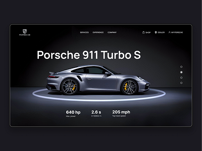 Porsche Store Concept auto branding car cardesign cars design designinspiration graphic design interface porsche sportcar trends typography ui uidesign uitrends ux uxdesign web webdesign