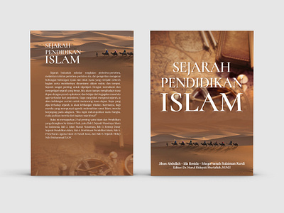 Book Cover - History of Islamic Education annual book book cover book mockup brochure catalog company profile cover design flyer islamic book leaflet poster