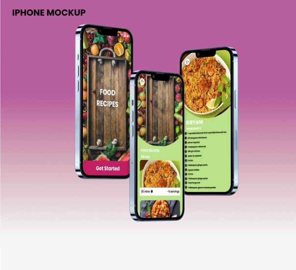 Recipe Mobile App by Urooj on Dribbble