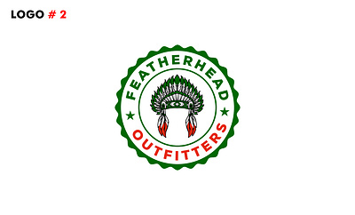 Featherhead Outfitters logo design creative logo fiverr logo logo design logo idea logo maker by fiverr