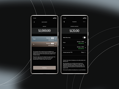 Marcus by Goldman Sachs — App Design app app design bank banking clean design finance fintech minimal money typography ui ux