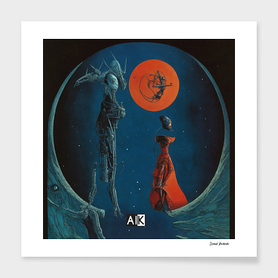 AIK Design cool graphic design illustration modern poster