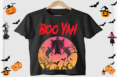 Boo yah 3 halloween tshirt 2023