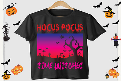 Hocus pocus time witches 5 halloween tshirt 2023