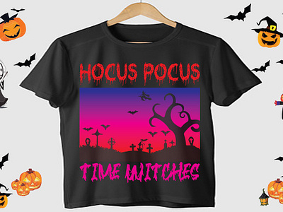 Hocus pocus time witches 5 halloween tshirt 2023