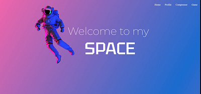 Astro-Space animation logo motion graphics ui vector