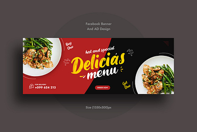 Facebook Banner Design For Restaurant banner design facebook banner graphic design restaurant social media design