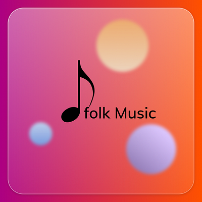 folk Music app design figma graphic design mobile mobile design ui