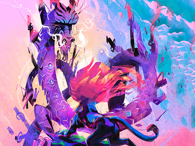 🦁 VS 🐲 battle dragon energy epic. flames illustration lion metamorphosis motivation nietzsche passion versus zarathustra