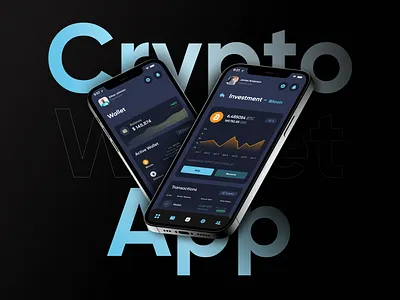 Crypto wallet mobile app ai app branding crypto design finance mobile ui ux wallet