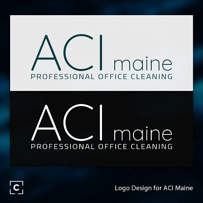 Logo Design for ACI Maine logo design