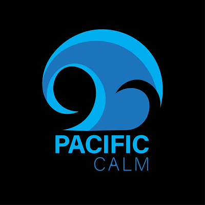 Pacific Calm: A Logo for a Day-to-Day Product Manufacturer branding design graphic design illustration logo