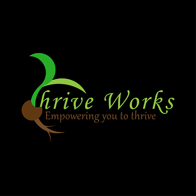 Thrive Works: A Logo for Mental Wellness branding design graphic design illustration logo