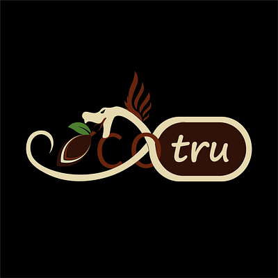 Cocotru: A Logo for Chocolate and Mayan History branding design graphic design illustration logo typography