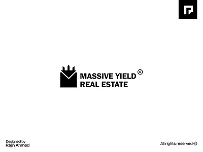 Massive Yield® branding design graphic design logo logo design logo designer logos logotype real estate real estate logo real estate logo design