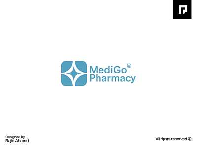 MediGo© agency logo branding design graphic design letter mark logo logo logo design logo designer logo designs logo maker logos logos design logotype medical logo pharmacy logo pharmacy logo design vect plus