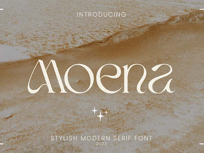 Moena | Stylish Modern Serif branding calligraphy display display font elegant fashion font font family fonts lettering logo modern font sans serif sans serif font script serif serif font type type design typography
