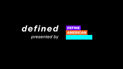 Title Slide–Defined Series design graphic design indesign type setting