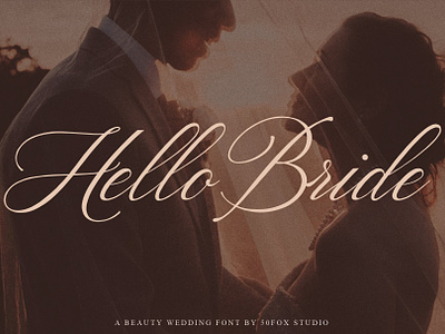 Hello Bride Fonts | Wedding Fonts