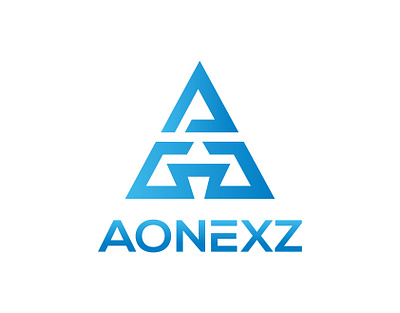 Concept: Aonexz - Logo Design (Unused) abstract logo best logo branding creative letter a letter a logo letter mark logo logo logo design logo folio modern logo simple logo