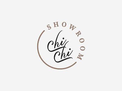 Logo — Chi Chi Showroom branding concept flat logo logobrand logodesign logotype store vector visual identity