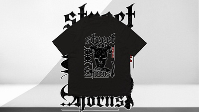 'The Horns' streetwear design (graphic design) apparel apparel design artwork branding clothing design design digital art fashion design graphic art graphic design graphic t shirt skull design streetwear design t shirt design typography design vintage design