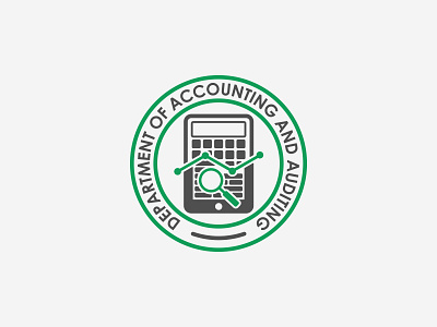 Logo — Department of Accounting and Auditing brand branding design flat flatdesign logo logobrand logodesign logotype vector