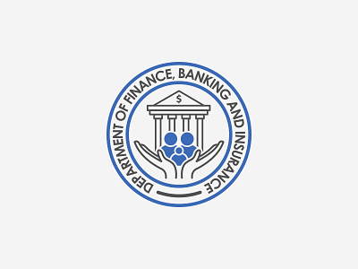 Logo — Department of Finance, Banking and Insurance brand branding design flat flatdesign logo logobrand logodesign logotype vector
