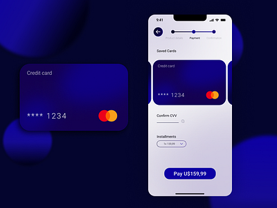 Credit Card Checkout- Daily UI #2 card checkout checkout credit card daily ui dailyui mobile app mobile checkout ui ui design uxui