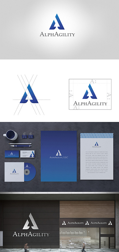 Alpagility Logo and Branding branding branding design logo