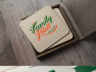 Family Fruit market Logo and branding branding branding design logo packaging design