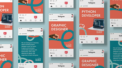 Social Media Design branding design graphic design typography vector